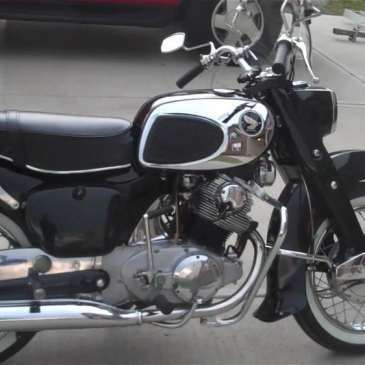 My Honda 305 Dream Motorcycle Tribute
